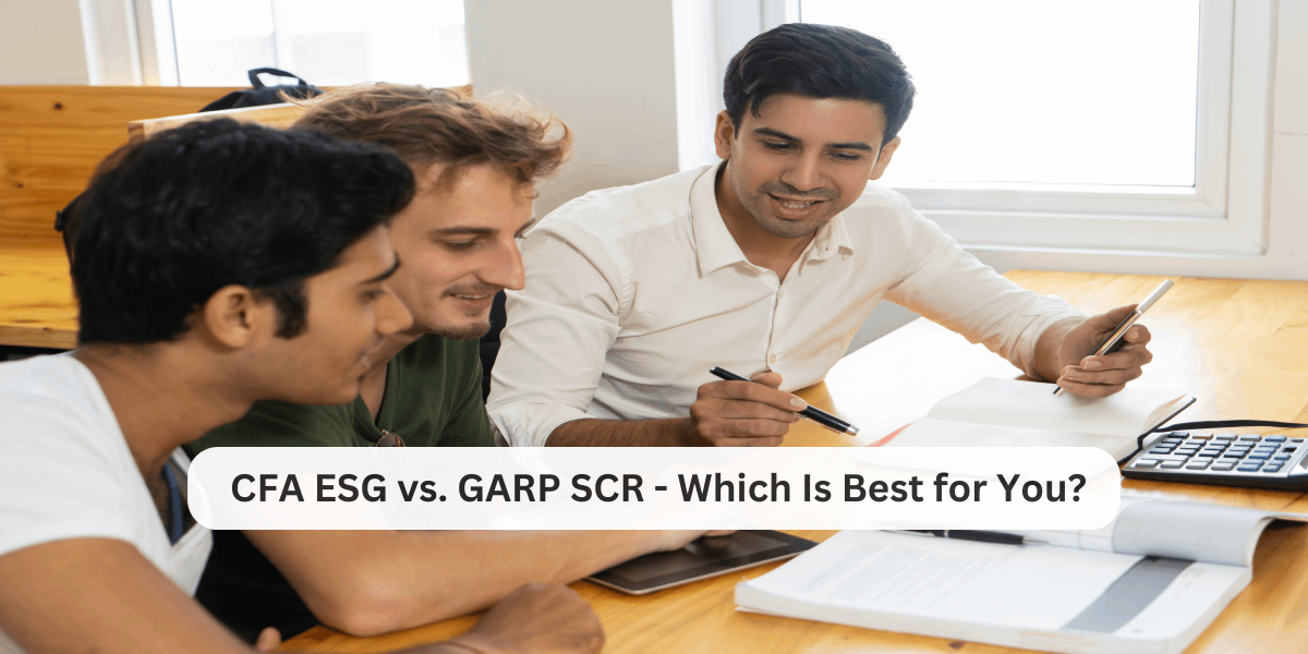CFA ESG VS. GARP SCR