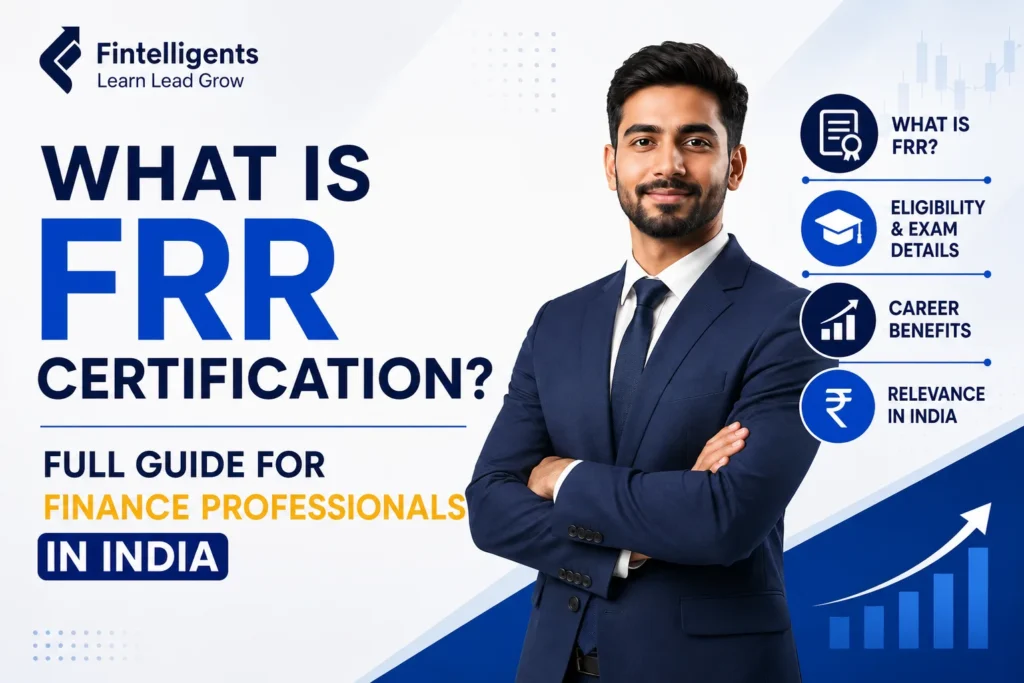FRR Certification guide for finance professionals in India