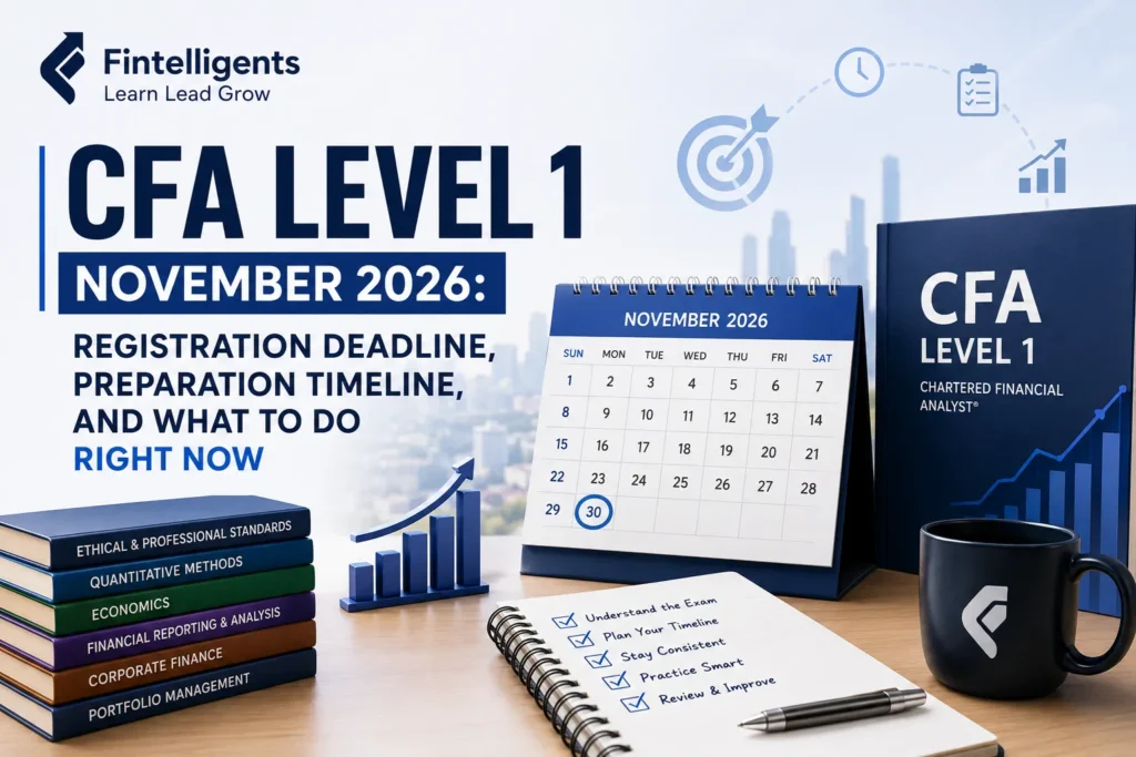 CFA Level 1 November 2026