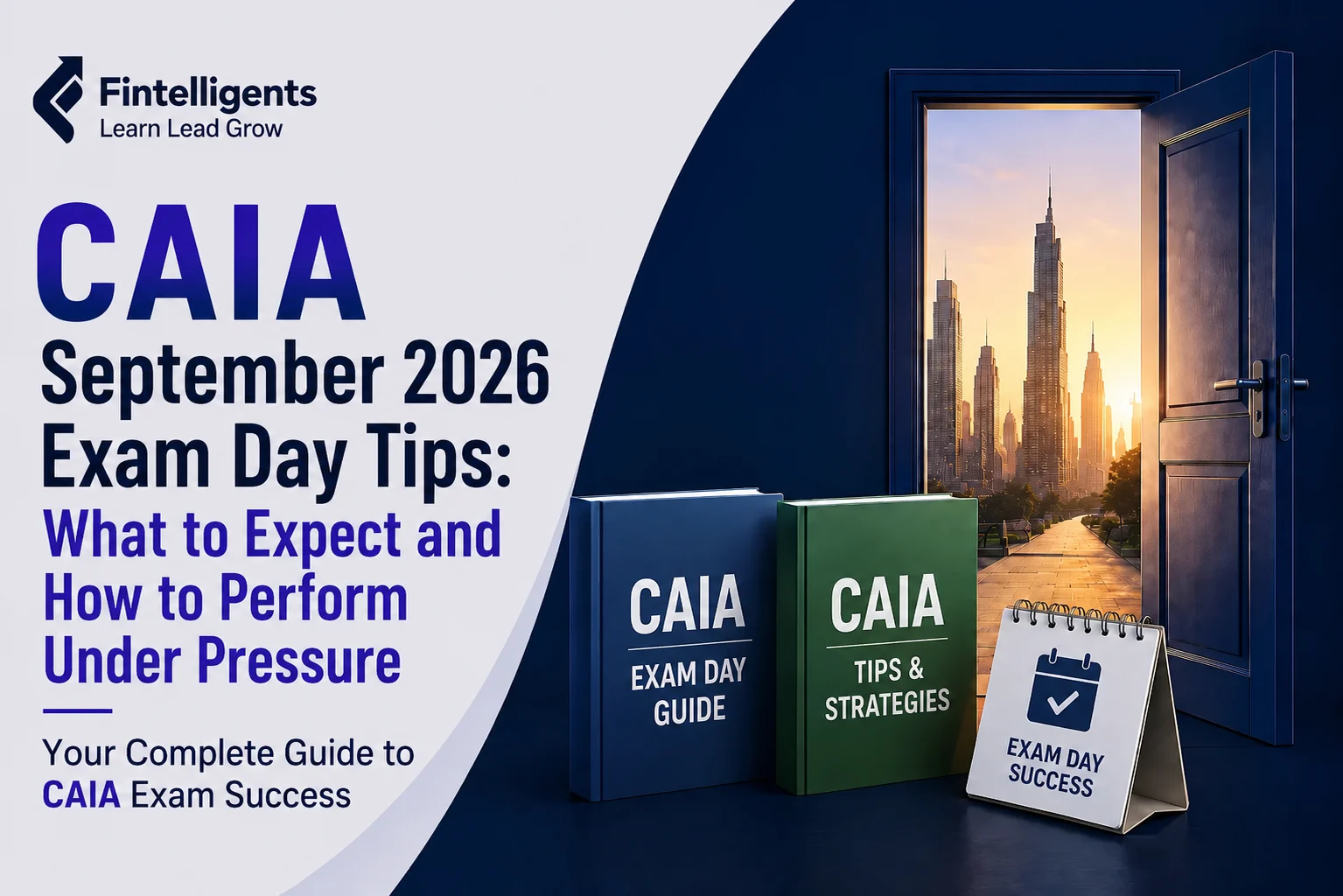 CAIA September 2026 exam day tips and preparation guide