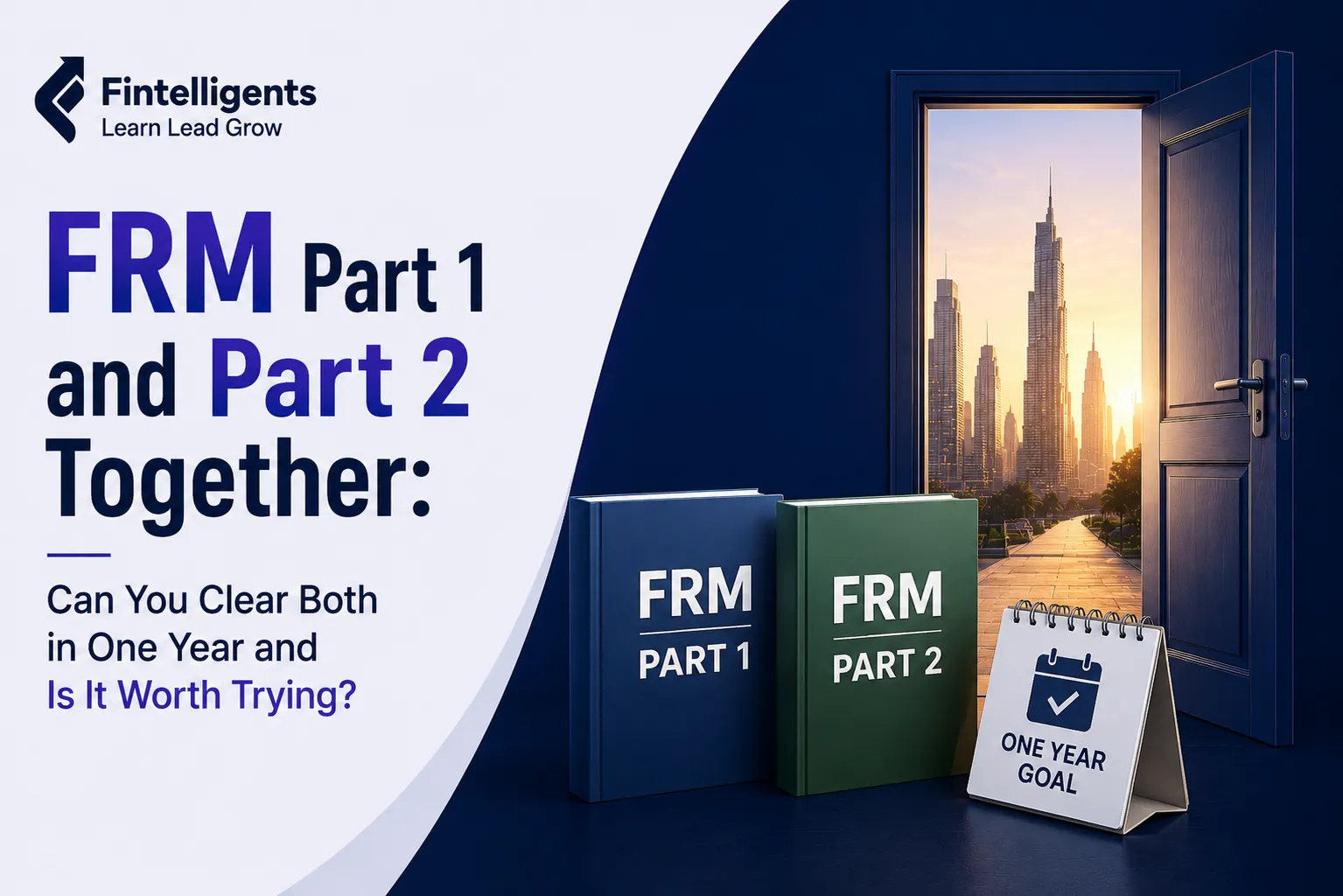 FRM Part 1 and Part 2 together in one year study plan
