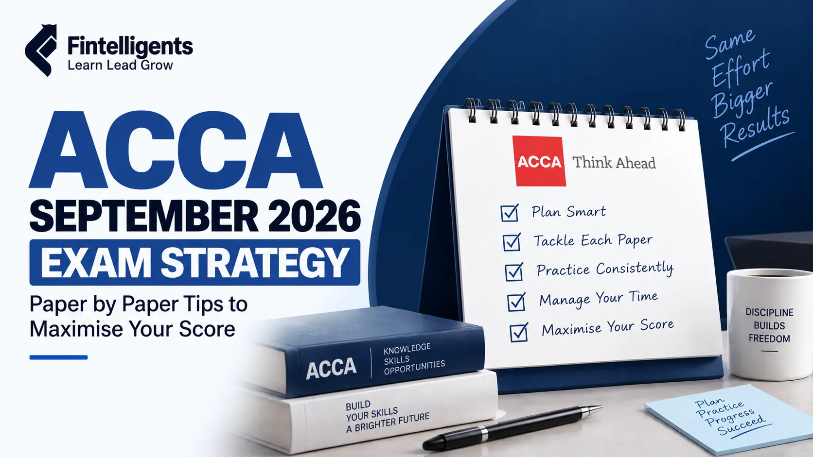 ACCA September 2026 exam strategy and paper-by-paper tips to maximise your score