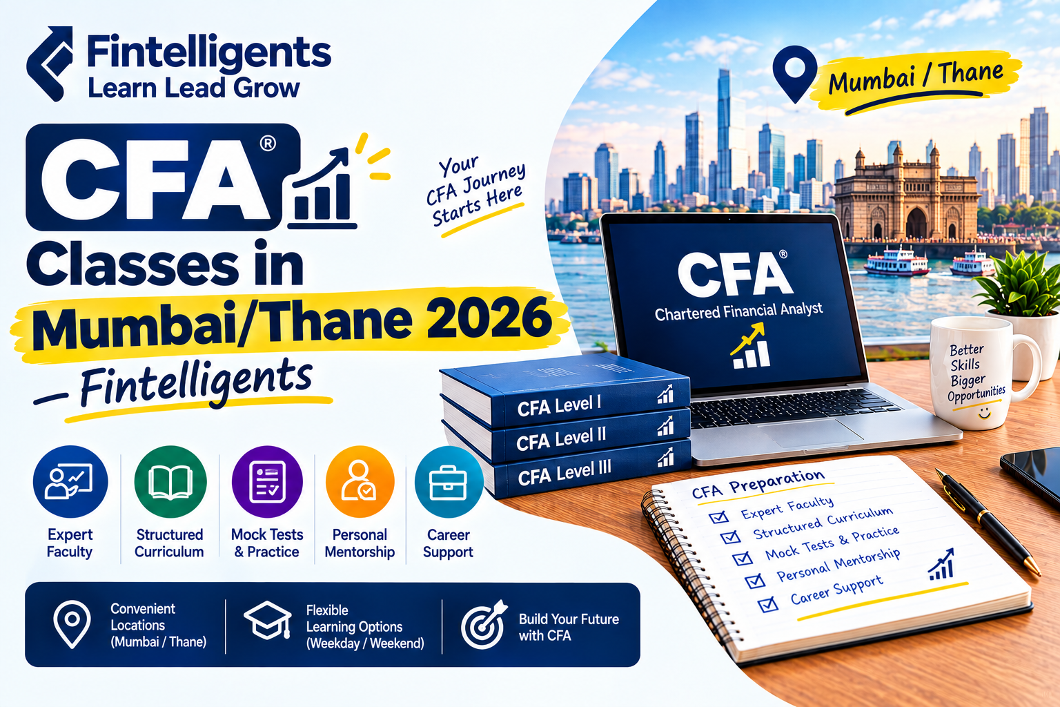 CFA classes in Mumbai Thane 2026 by Fintelligents