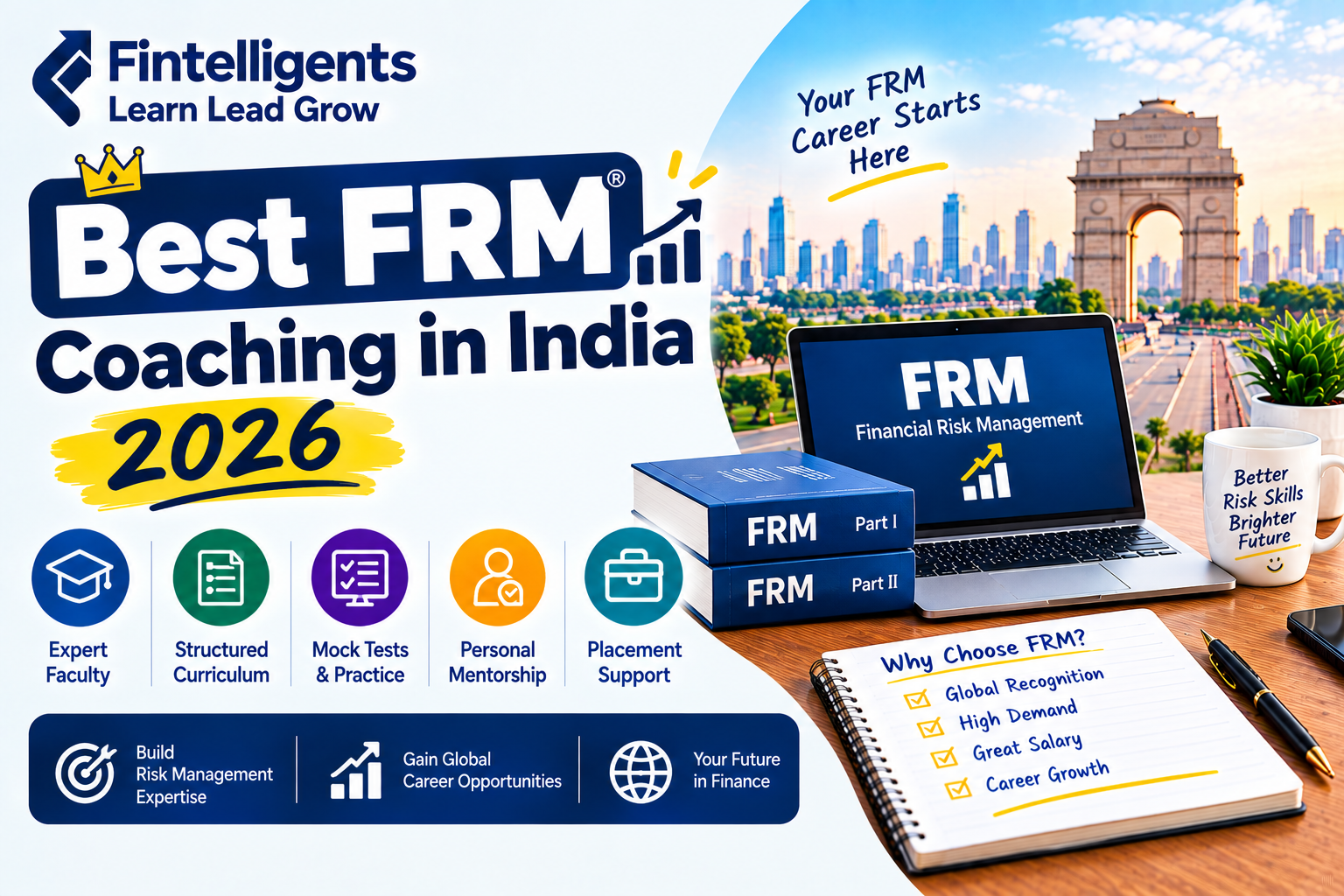 Best FRM coaching in India 2026 by Fintelligents