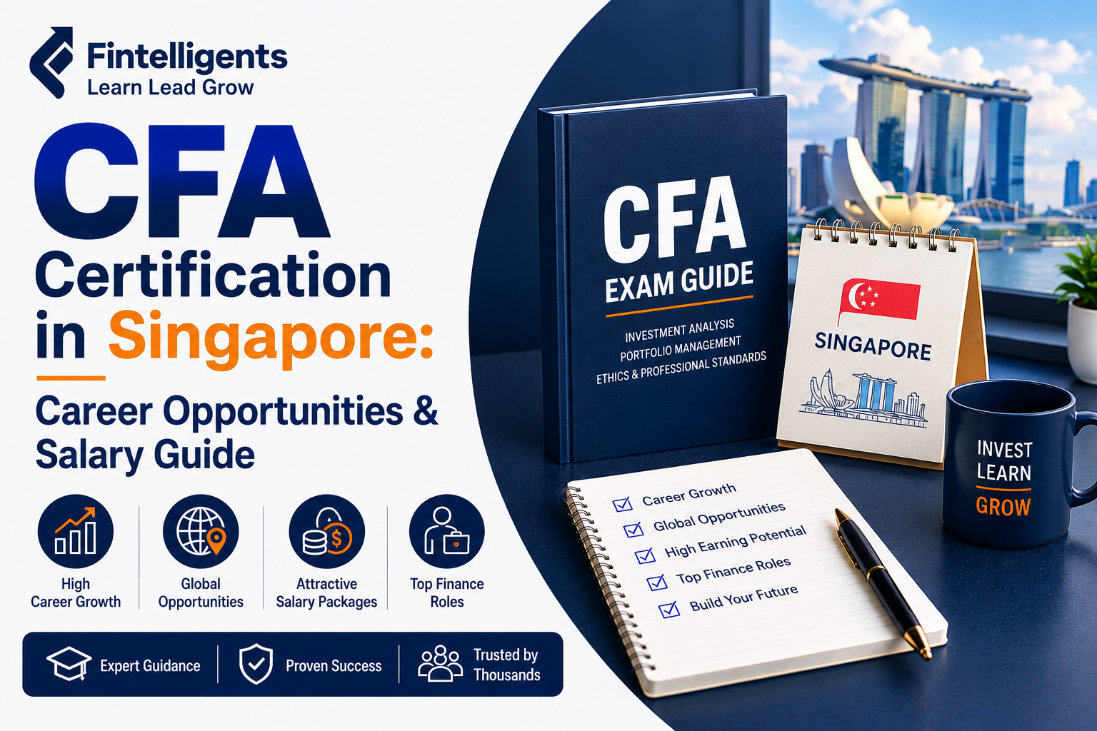 CFA Certification in Singapore career opportunities and salary guide