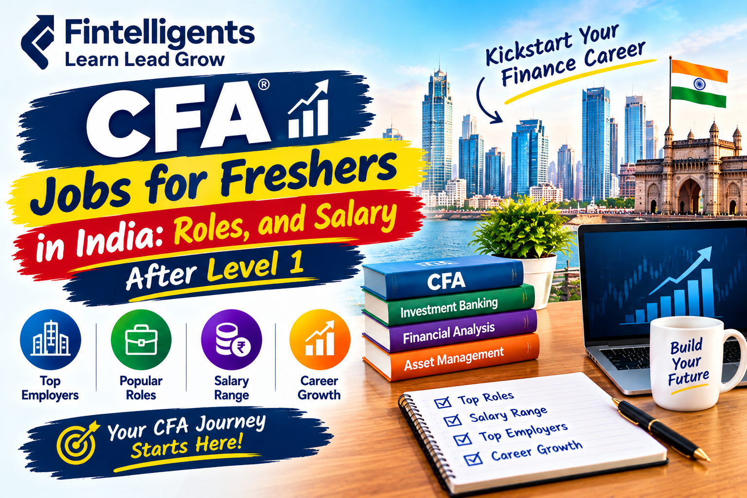 CFA jobs for freshers in India after Level 1, highlighting entry-level finance roles, salary prospects, and career opportunities.