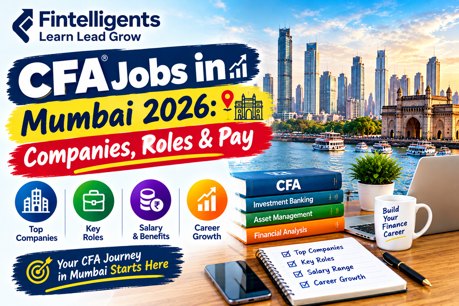CFA jobs in Mumbai 2026 highlighting top companies, finance career roles, salary potential, and career growth opportunities.