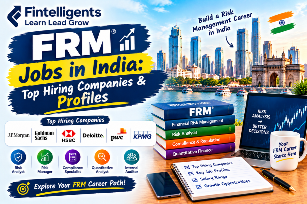 FRM jobs in India featuring top hiring companies, risk management career profiles, and finance job opportunities.