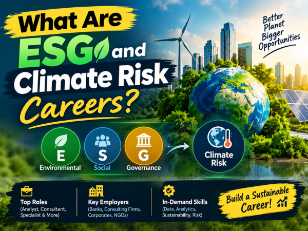 What Are ESG and Climate Risk Careers – Top Roles, Key Employers, In-Demand Skills, and Sustainable Career Opportunities