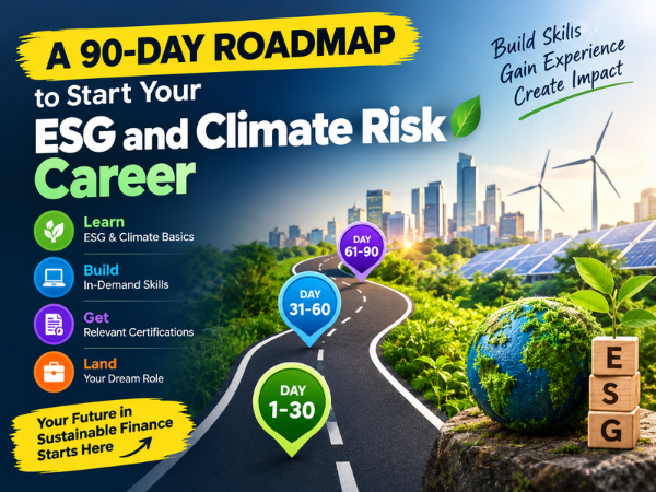 90-day ESG and climate risk career roadmap